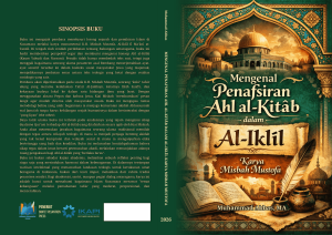Mengenal Penafsiran Ahl al-Kitâb dalam Al-Iklîl Karya Misbah Mustofa